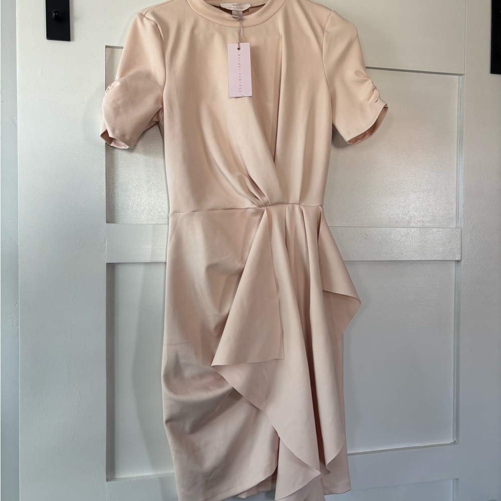 Rachel Parcell Interlocking Draped Mini Dress - Picture 6 of 6